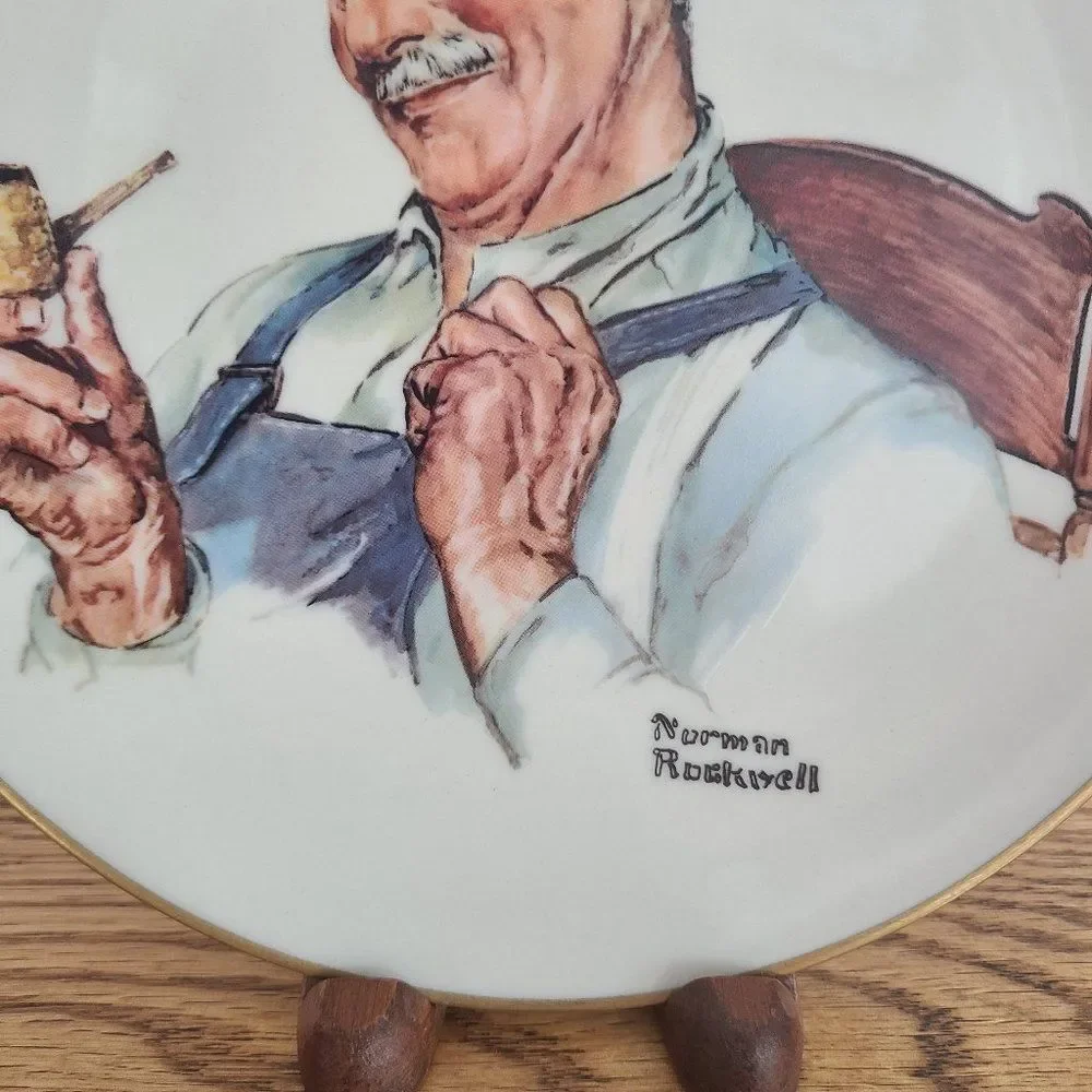 Norman Rockwell Plate 